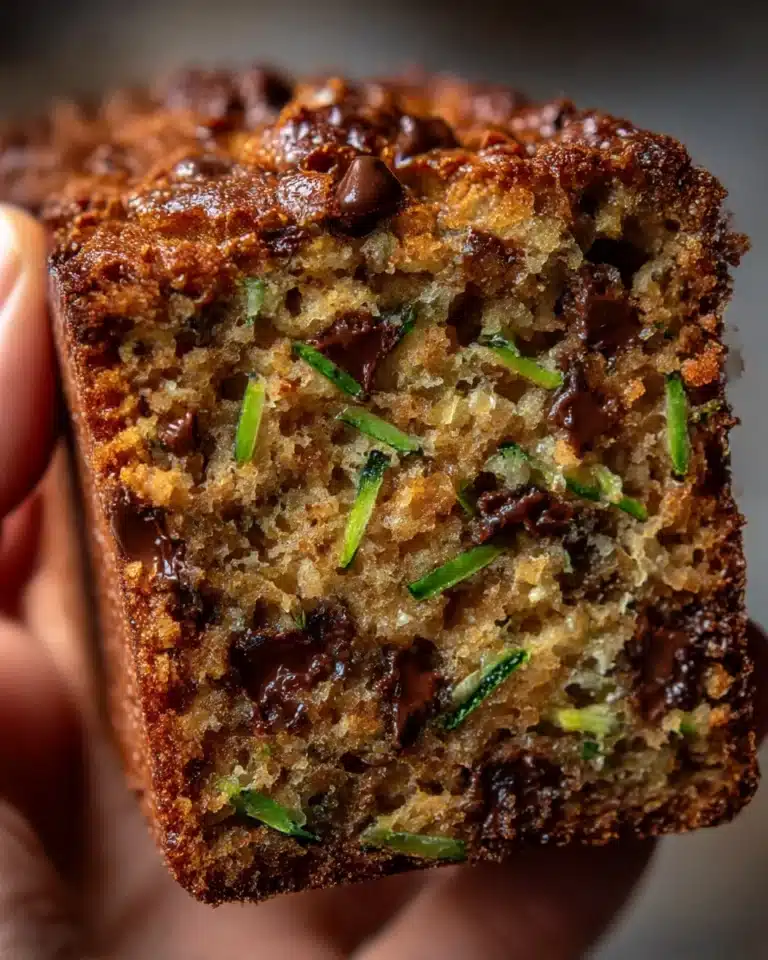 Almond Butter Chocolate Chip Zucchini Bars Recipe