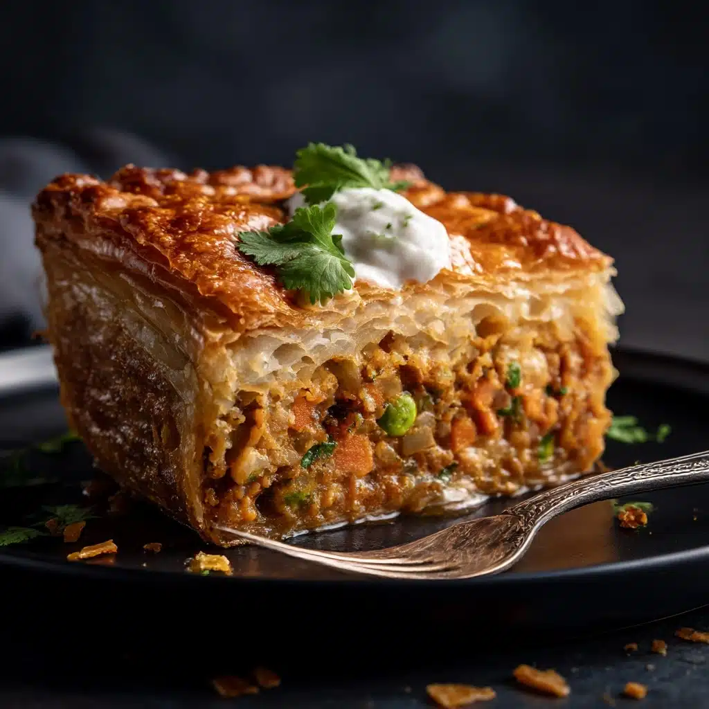 Vegetable Samosa Pie Recipe - Recipe Image