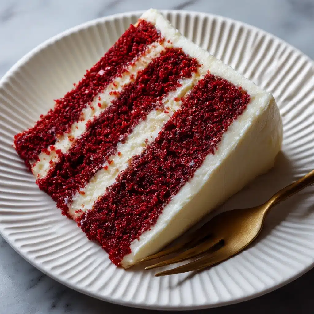 Red Velvet Cake with Cream Cheese Frosting Recipe