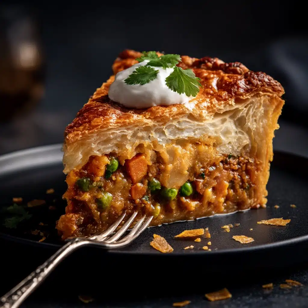 Vegetable Samosa Pie Recipe - Recipe Image