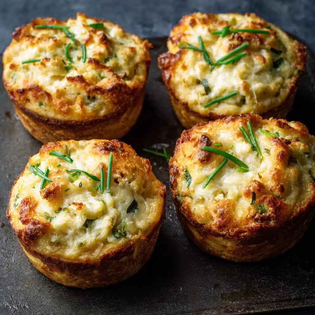 Easy Mashed Potato Muffins Recipe - Recipe Image