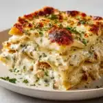 Cheesy Chicken Alfredo Lasagna Recipe