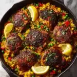 One Pan Spanish Chicken and Rice Recipe