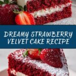 Strawberry Velvet Cake Recipe
