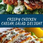 Crispy Chicken Caesar Salad Recipe