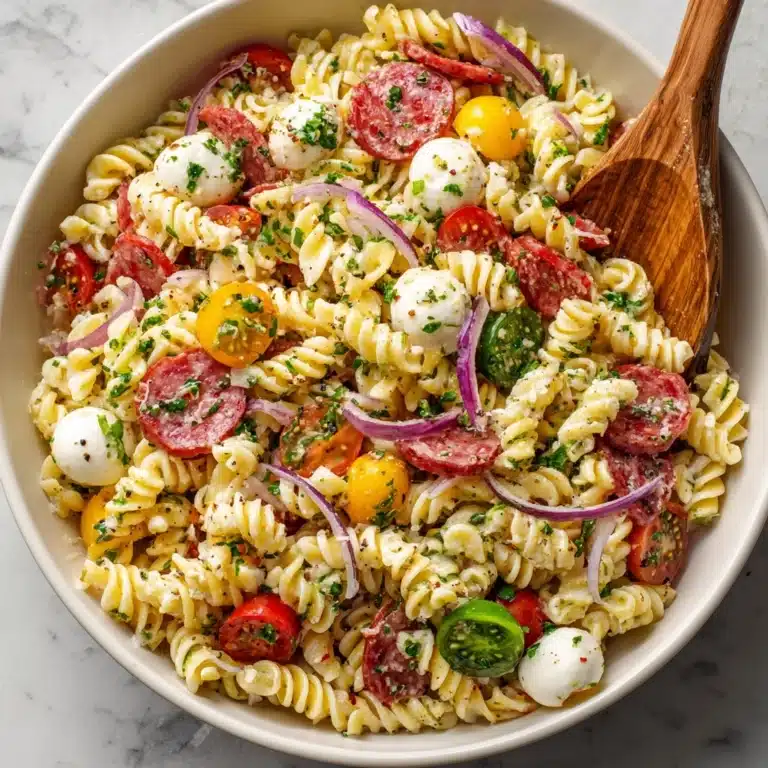 Italian Dressing Pasta Salad Recipe
