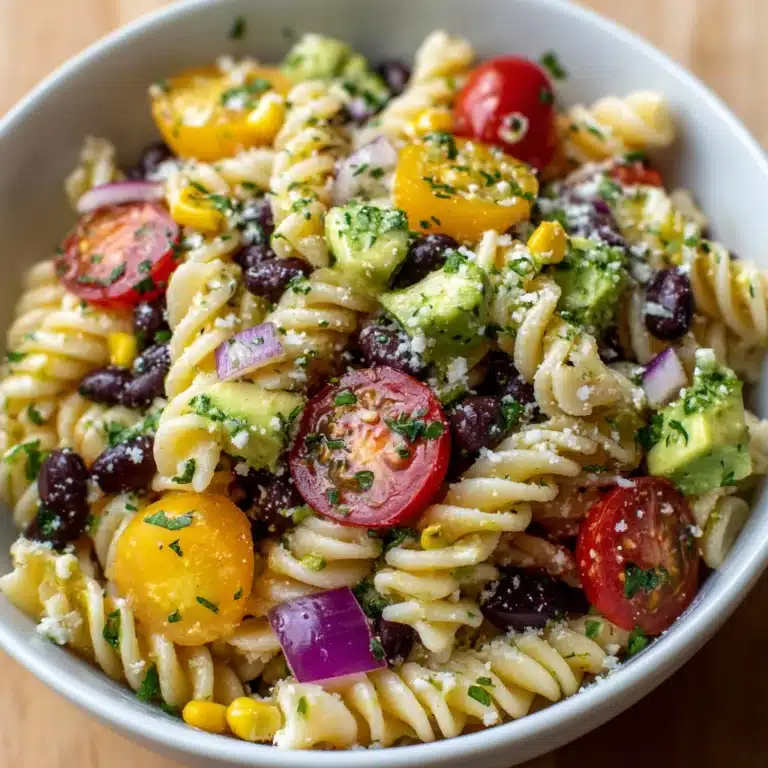 Mexican Pasta Salad With Creamy Dressing Recipe