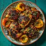 Moroccan Grilled Chicken With Apricots Recipe