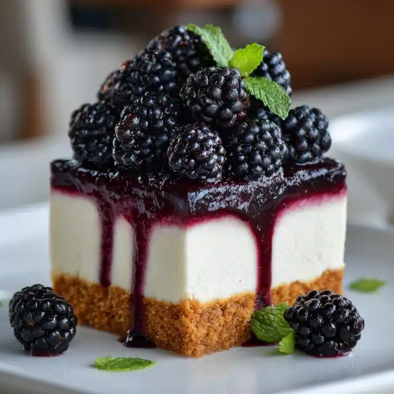 Blackberry Cheesecake Recipe