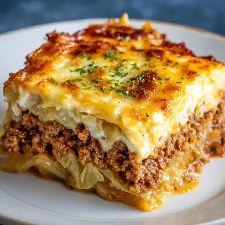 Sauerkraut Casserole with Ground Beef : Hearty Dish Recipe