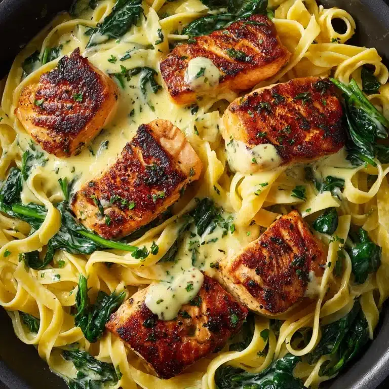 Creamy Salmon Florentine Recipe