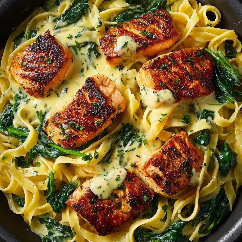 Creamy Salmon Florentine Recipe