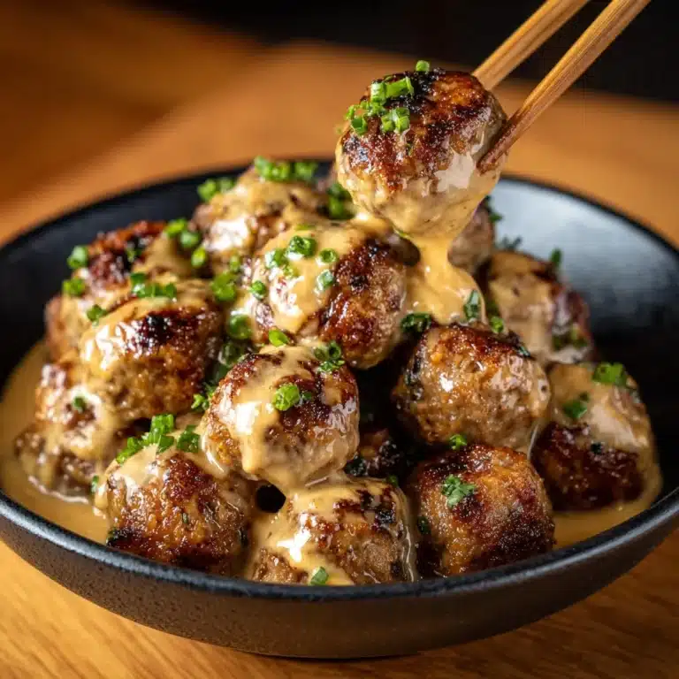 Korean BBQ Meatballs with Spicy Mayo Dip Recipe