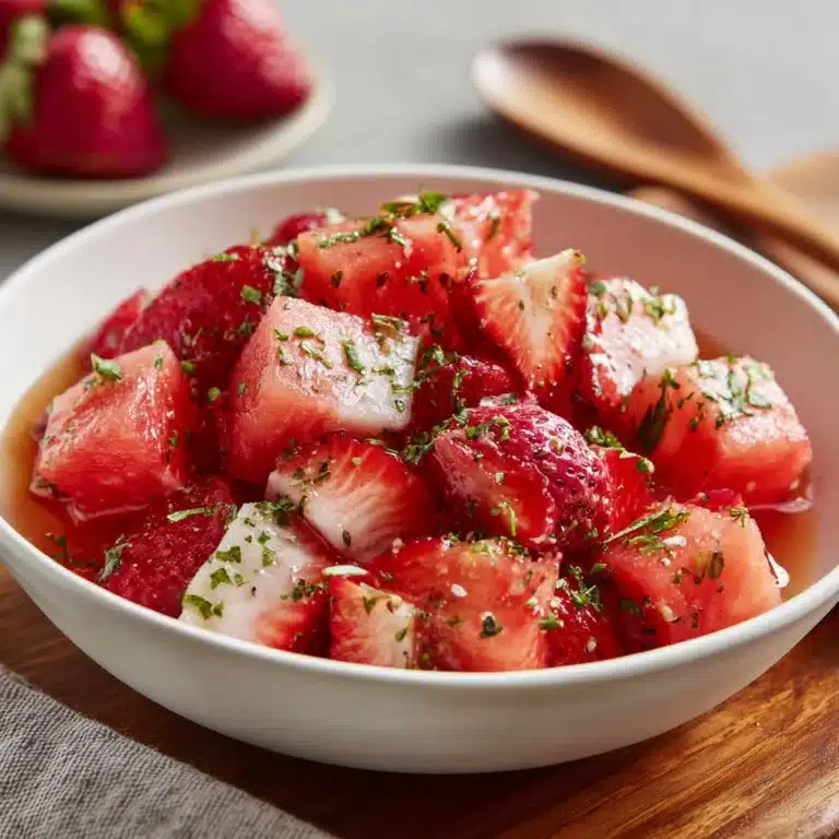 Strawberry Watermelon Salad Recipe
