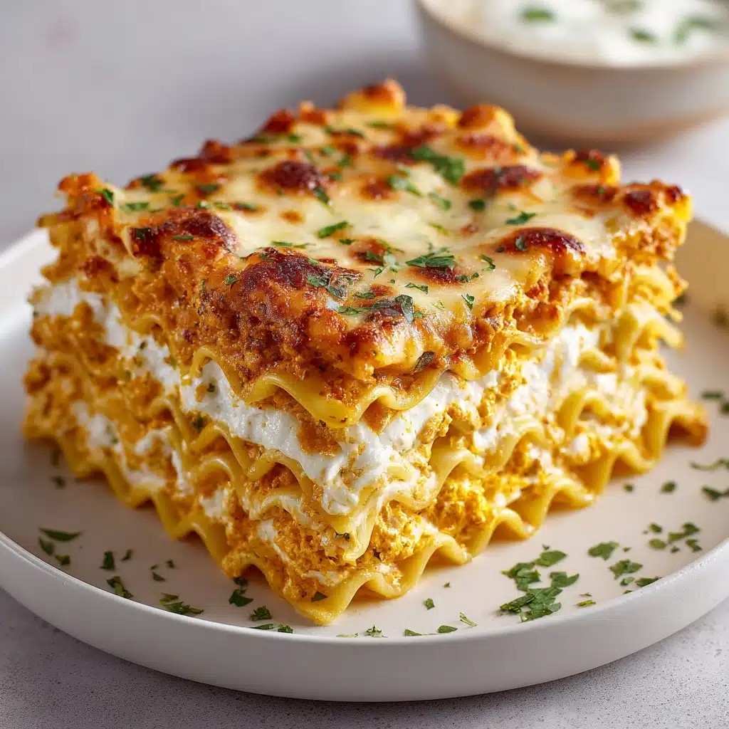 Buffalo Chicken Lasagna Recipe - Recipe Image