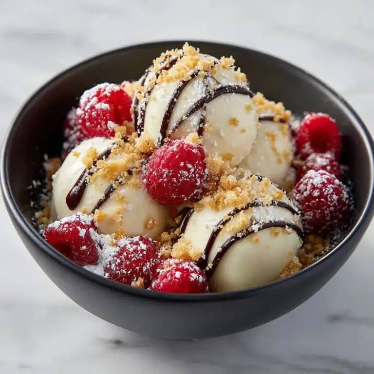 White Chocolate Raspberry Cheesecake Balls Recipe