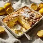 Lemon Cream Cheese Dump Cake Recipe