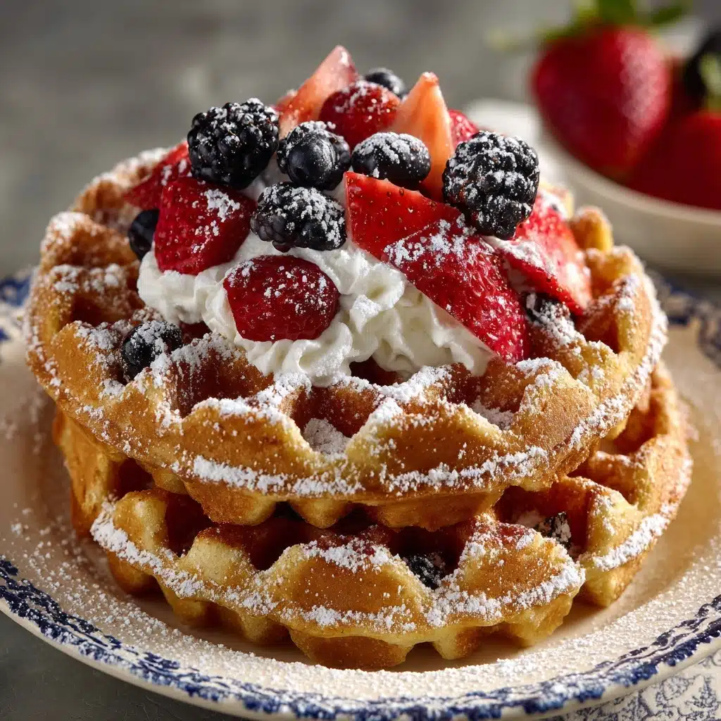 Homemade Funnel Cakes Recipe - Recipe Image