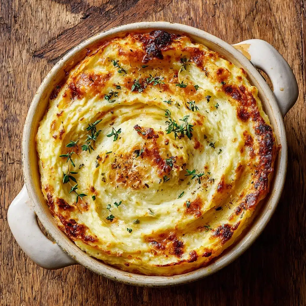 Creamiest Baked Mashed Potatoes Recipe - Recipe Image