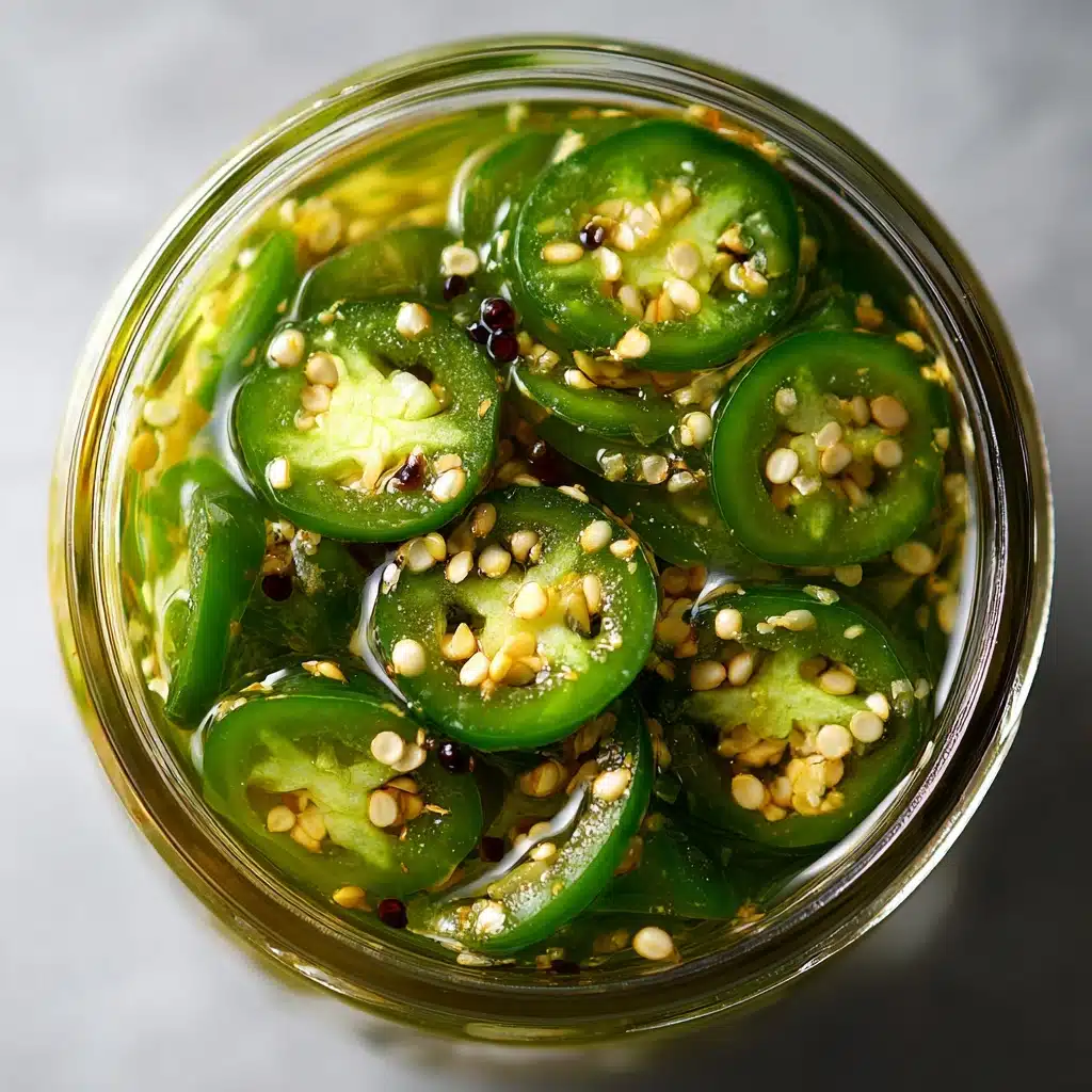 Smoked Pickled Jalapeños Recipe - Recipe Image