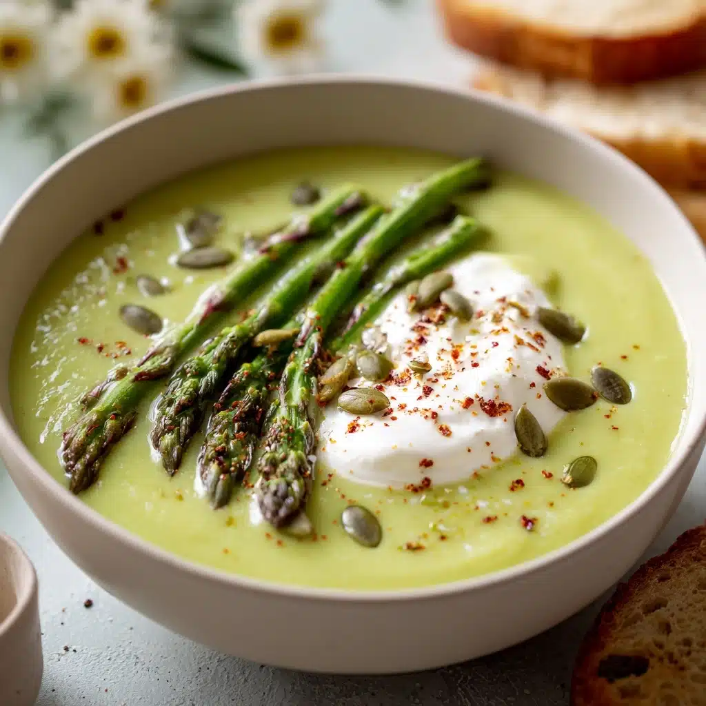 Creamy Asparagus Soup Recipe - Recipe Image