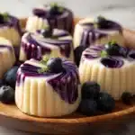 Blueberry Swirl Yogurt Bites Recipe