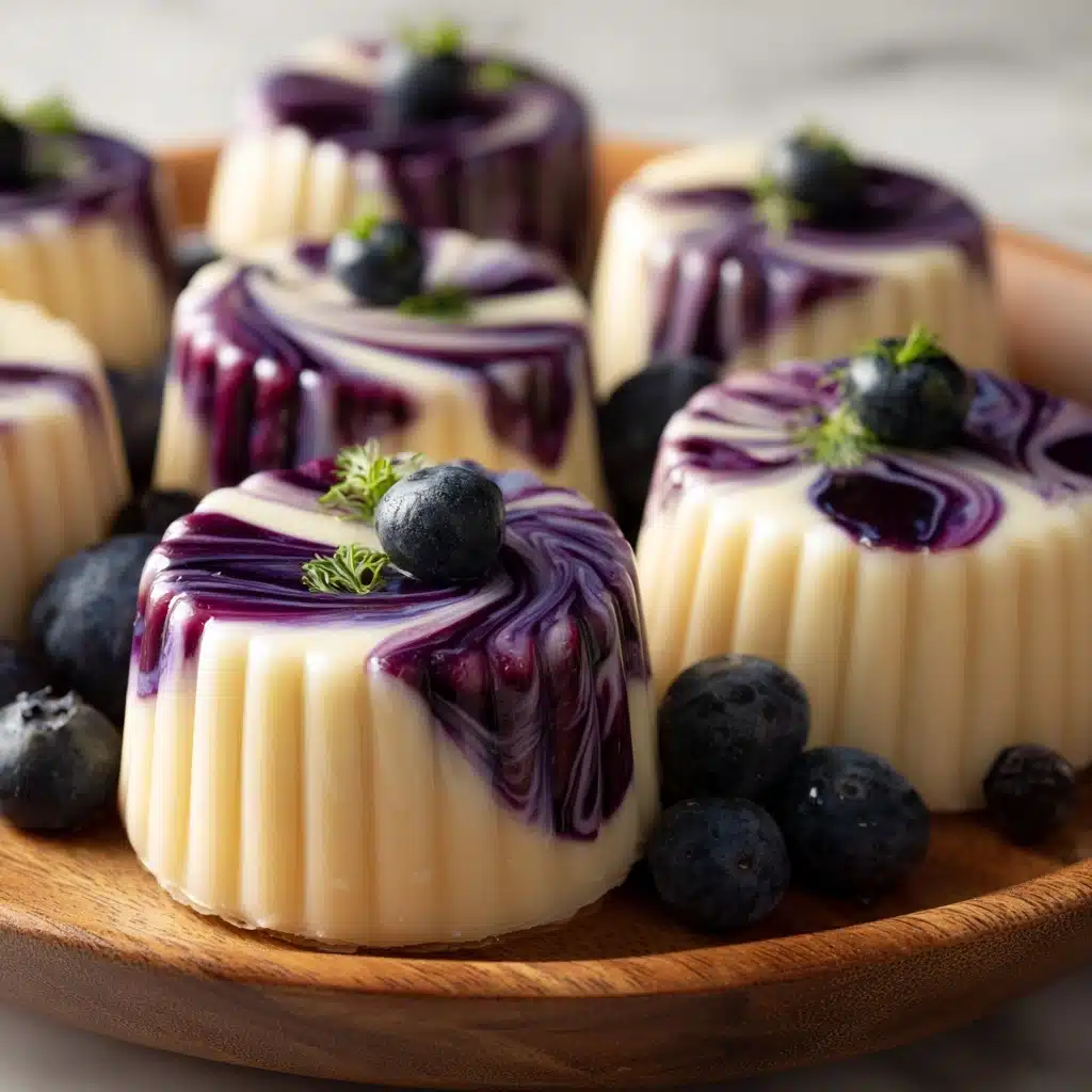 Blueberry Swirl Yogurt Bites Recipe