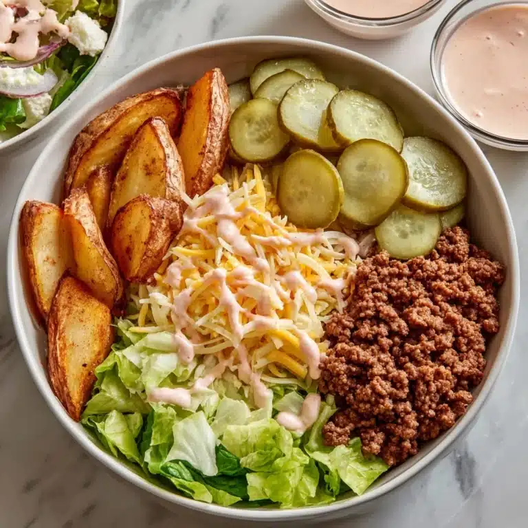 Burger Bowls Recipe