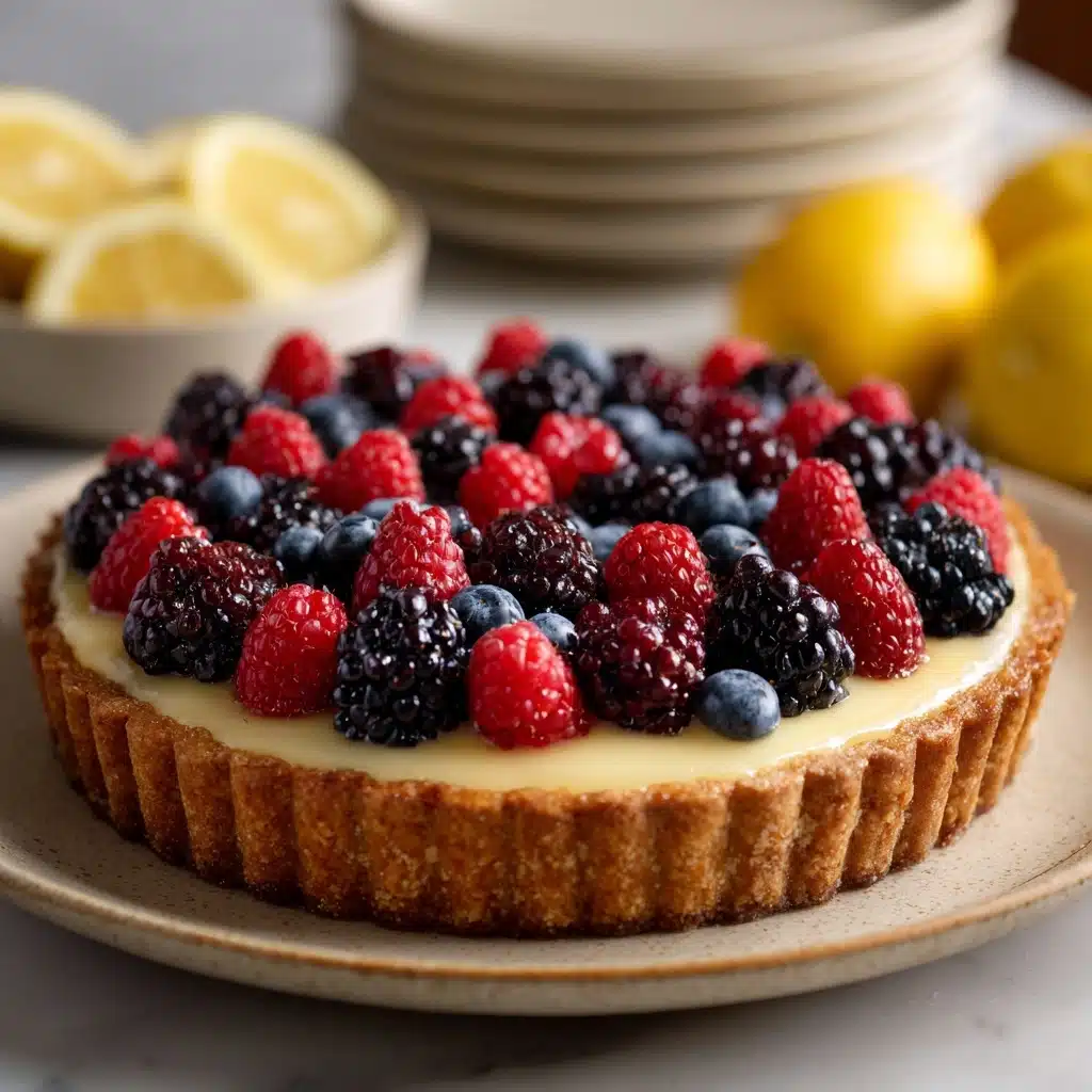 Lemon Berry Tart Recipe