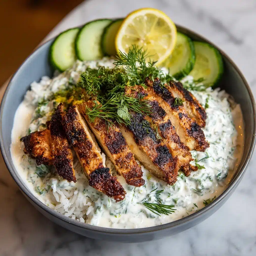 Chicken Tzatziki Bowls: Mediterranean Bliss Recipe