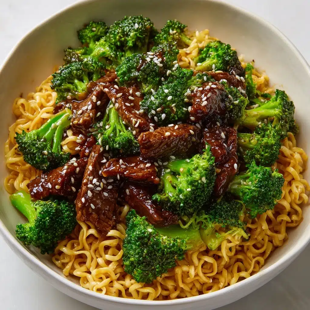Beef and Broccoli Ramen Stir Fry Recipe