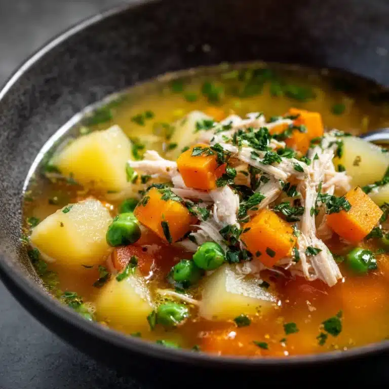 Crockpot Chicken Vegetable Soup Recipe