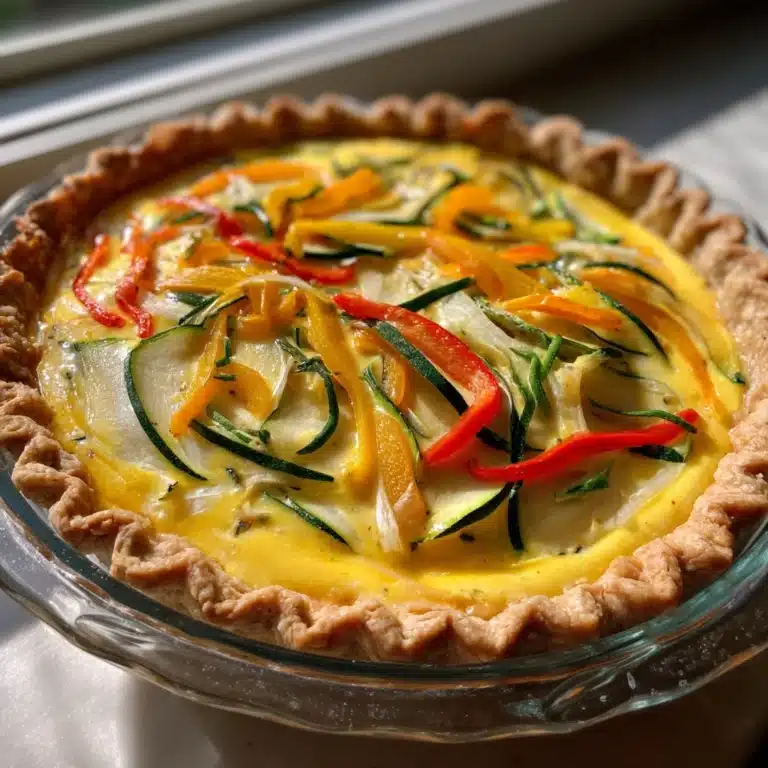 Roasted Vegetable Quiche: A Savory Delight for Any Meal Recipe