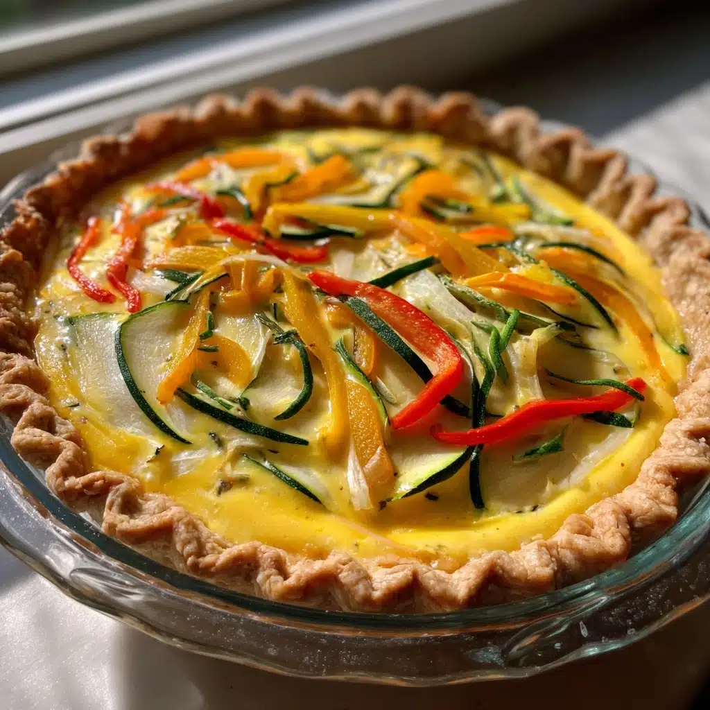 Roasted Vegetable Quiche: A Savory Delight for Any Meal Recipe - Recipe Image