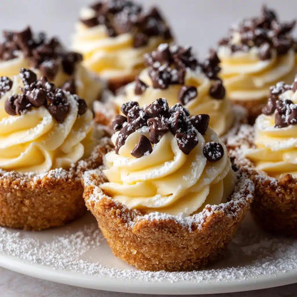Cannoli Cookie Cups: A Sweet Twist on a Classic Favorite Recipe - Recipe Image