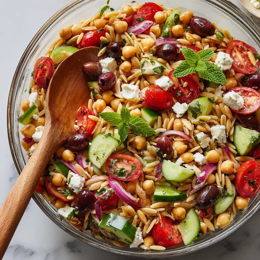Greek Orzo Salad Recipe - Recipe Image