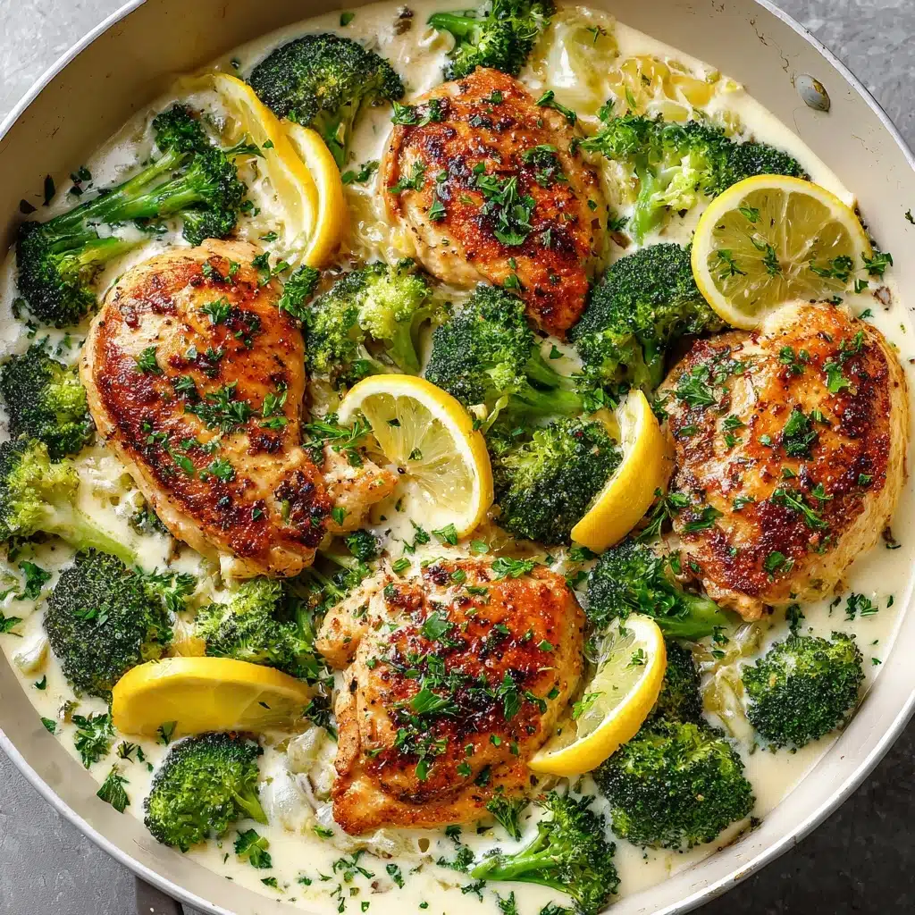 Creamy Chicken and Broccoli Recipe - Recipe Image
