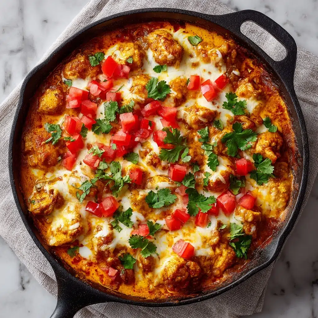 Skillet Chicken Con Queso Recipe - Recipe Image