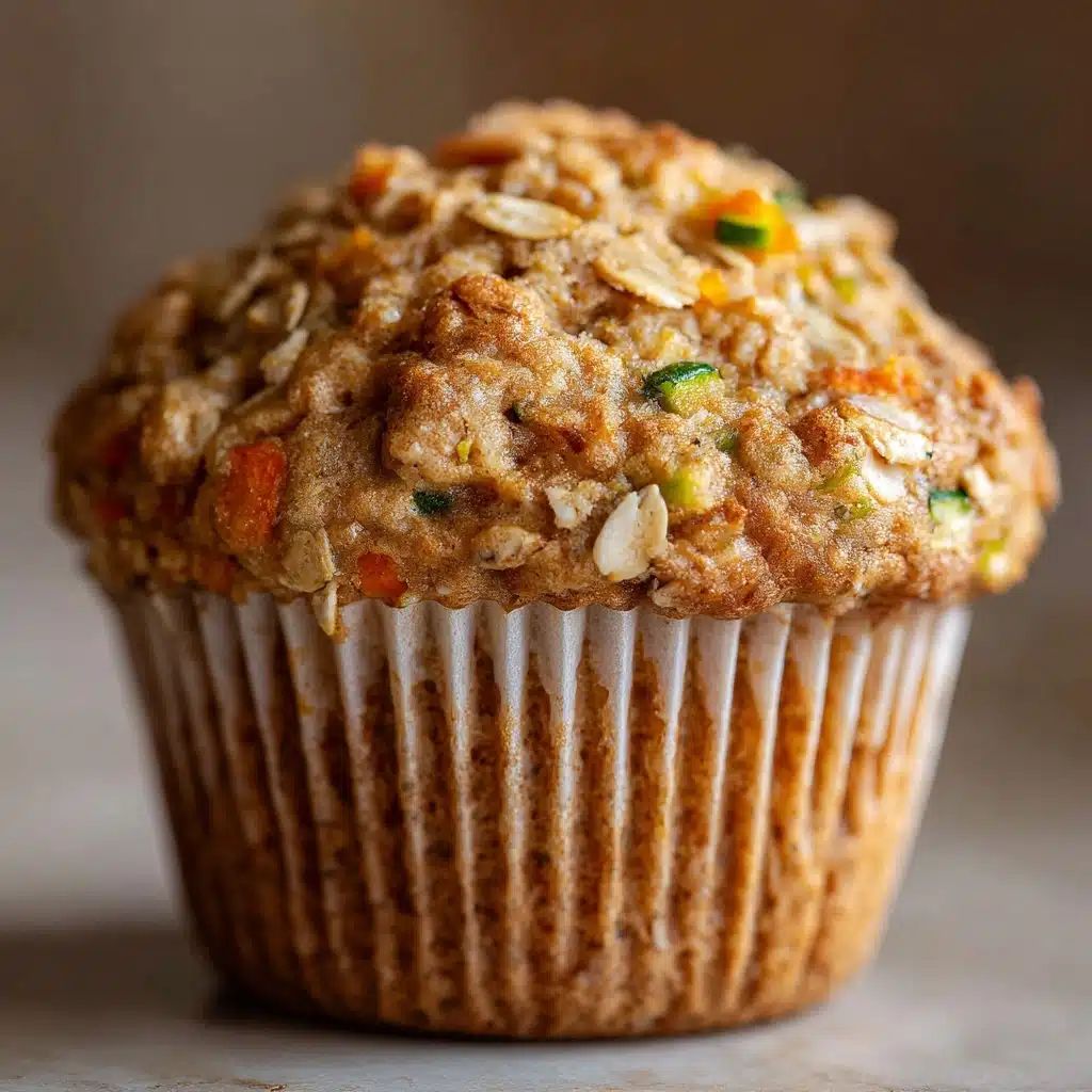 Zucchini Carrot Oatmeal Muffins Recipe - Recipe Image