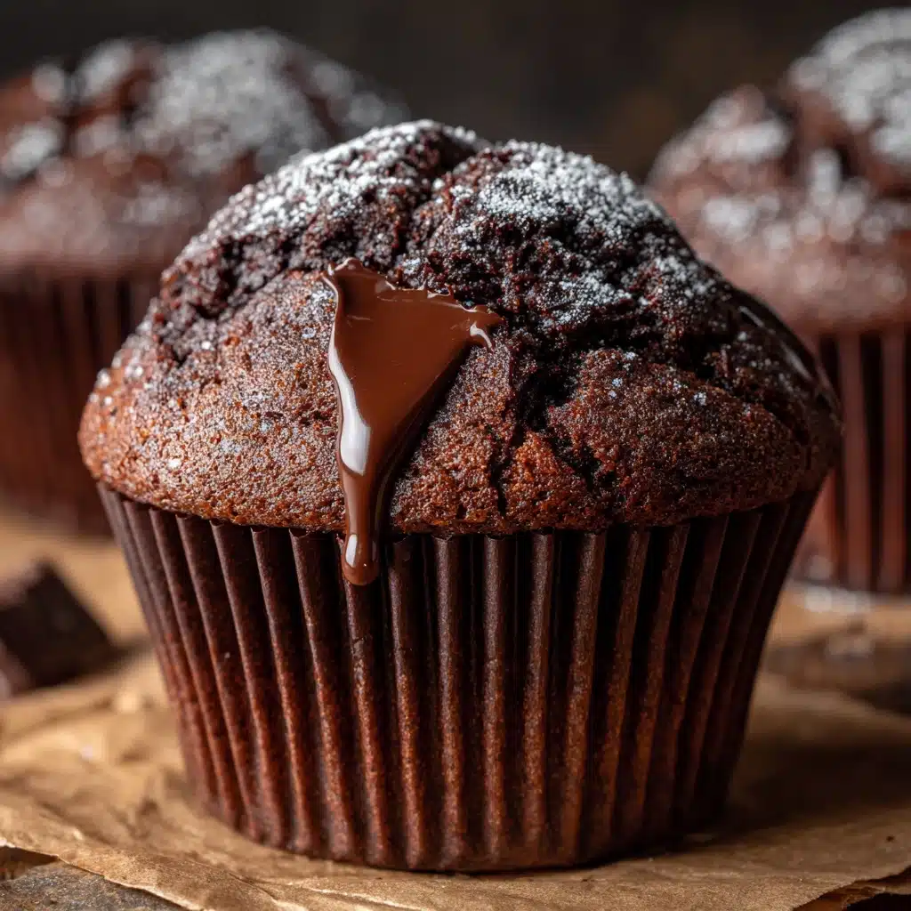 Triple Chocolate Muffins Recipe - Recipe Image