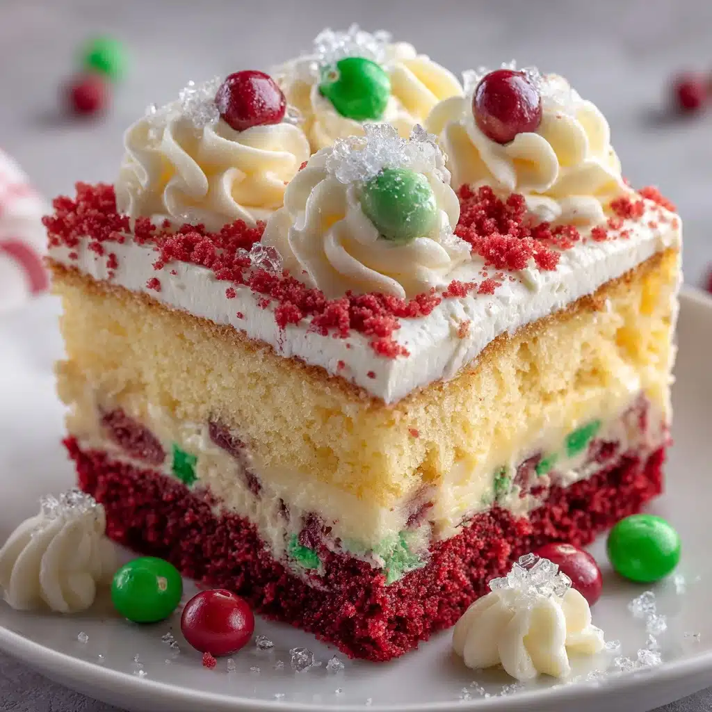 Christmas Poke Cake Recipe - Recipe Image