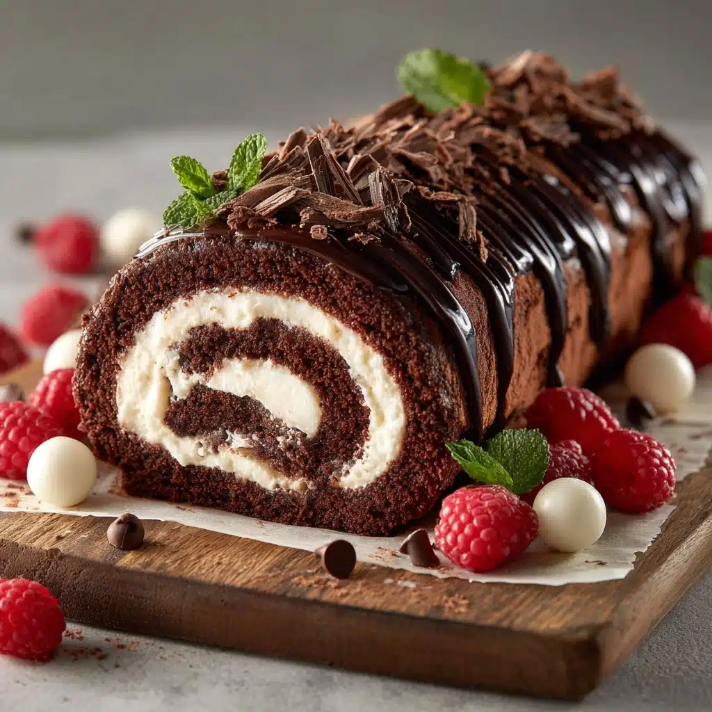Choco Swiss Roll Delight Recipe