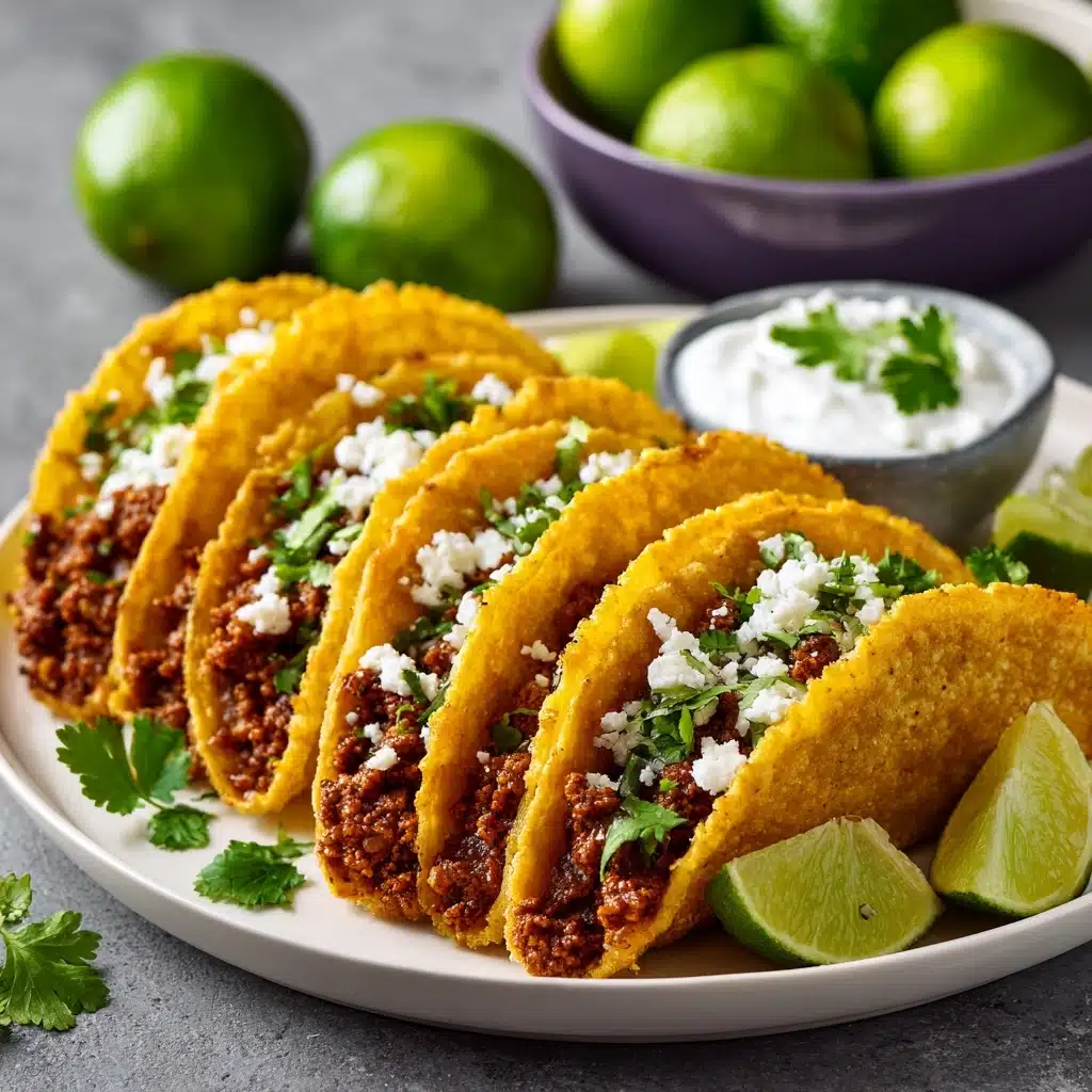 Birria Tostada Stacks Recipe - Recipe Image