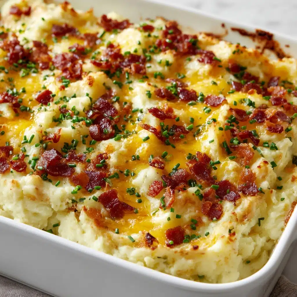 Loaded Cauliflower Casserole Recipe - Recipe Image