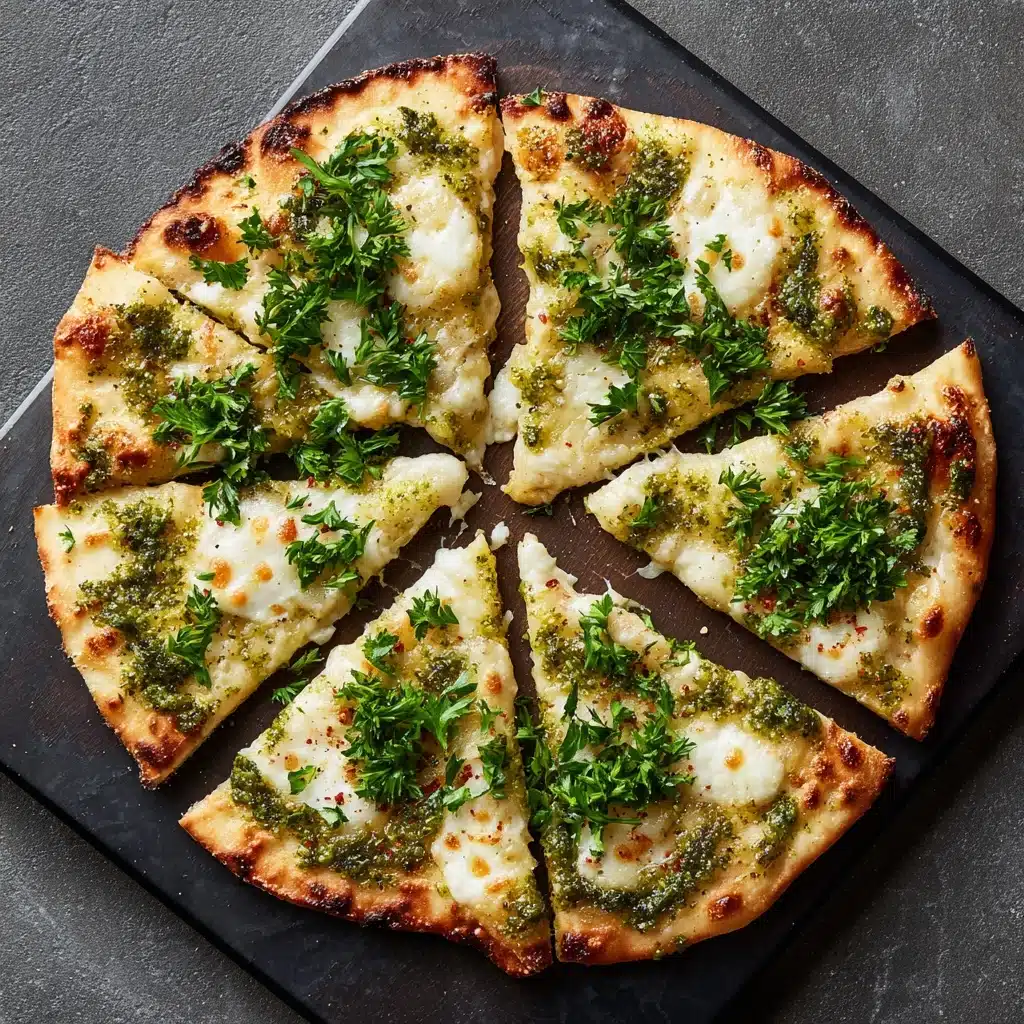 Roasted Garlic and Herb Flatbread Recipe - Recipe Image