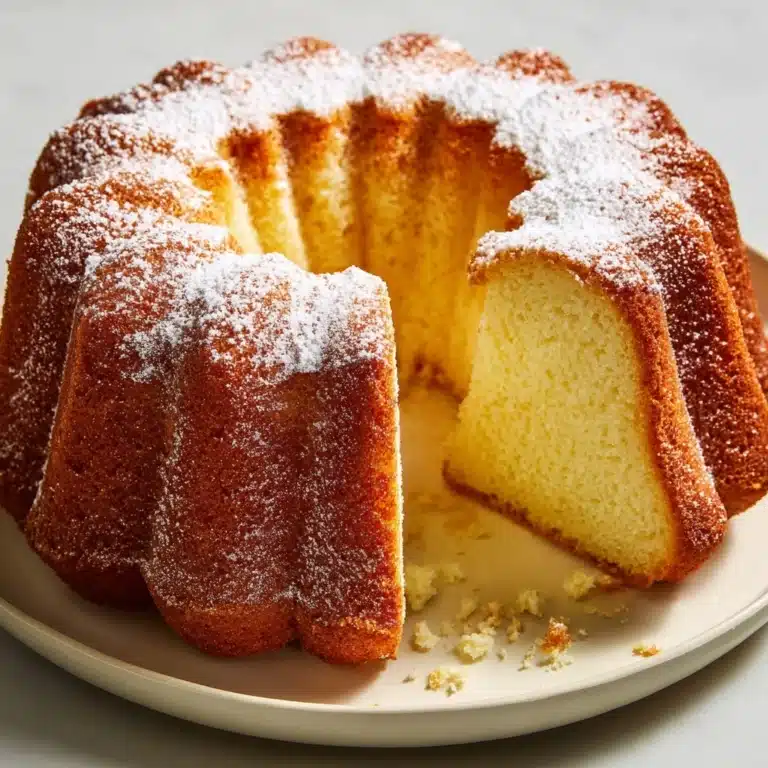 Delicious Pound Cake Recipe