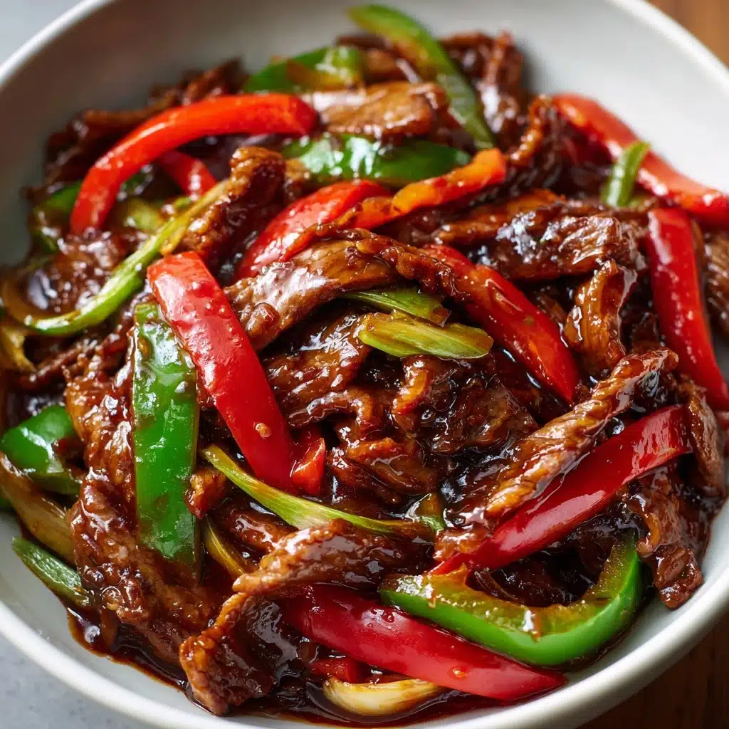 Pepper Steak Stir Fry Recipe - Recipe Image