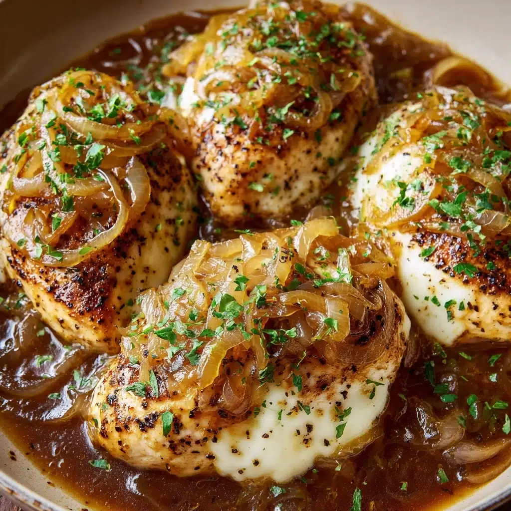 French Onion Chicken Recipe - Recipe Image
