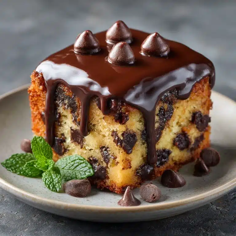 Chocolate Chip Banana Cake Recipe
