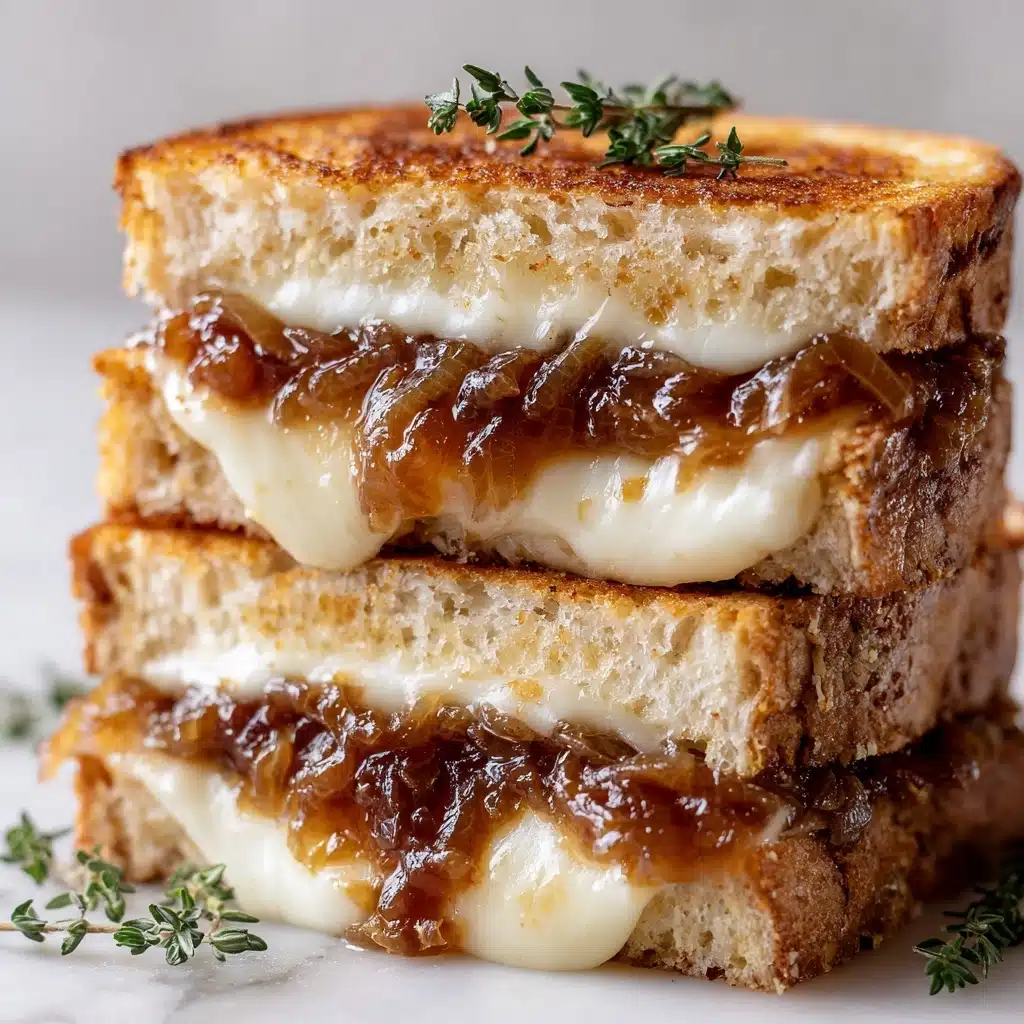 French Onion Grilled Cheese Recipe - Recipe Image